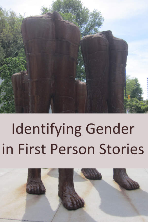 How do you know the gender of the main character when a story is written in first person? #reading #writing