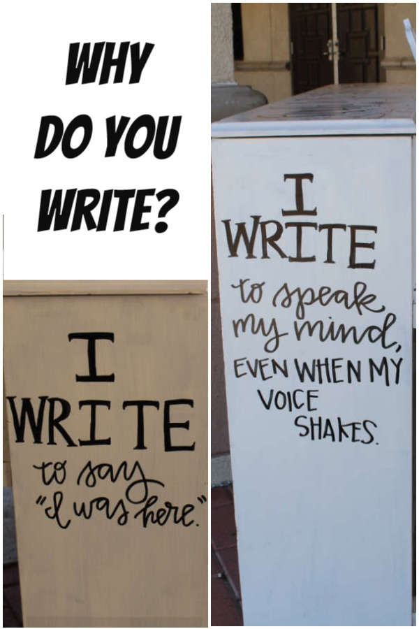 What motivates writers to write? #writing