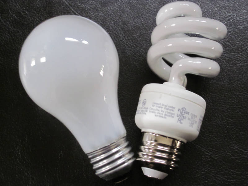 Light bulbs - about creativity and inspiration