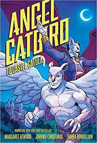 Cover of the graphic novel Angel Catbird to Castle Catula by Margaret Atwood and Johnnie Christmas