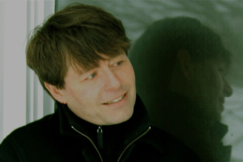 Photograph of Canadian author Michael Crummey