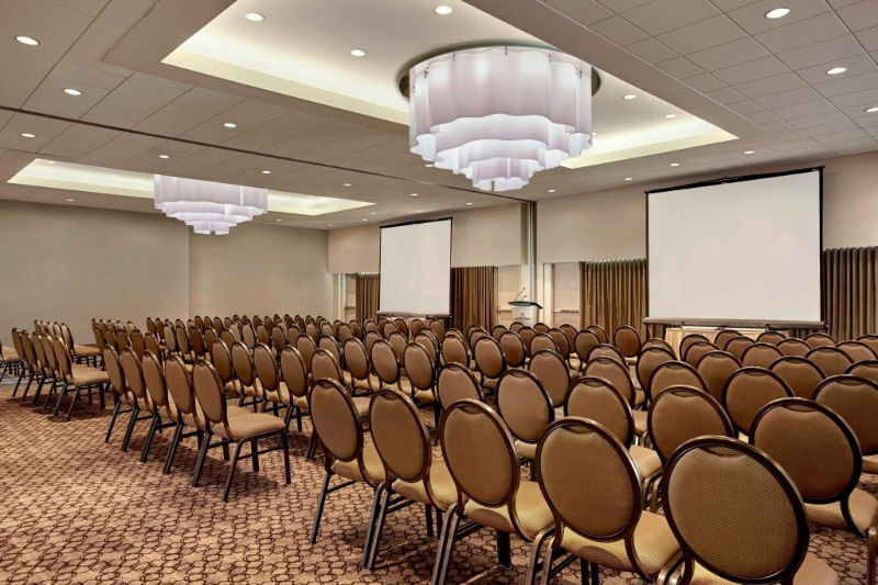 Empty conference meeting room